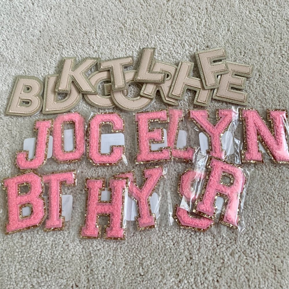 Stoney Clover Lane Assorted Letter Patches